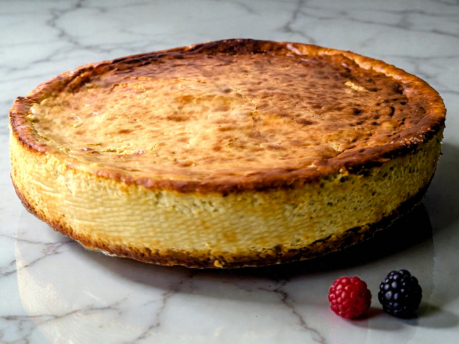 Tarta Cremosa de Queso Semicurado